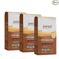 Jovial Organic Einkorn Whole Wheat Flour - Bread Baking Flour for Sourdough, High Protein, Non-GMO, Organic Pizza & Pasta Flour, European Italian Flour, Glyphosate Free - 2 Lb, 3 Pack