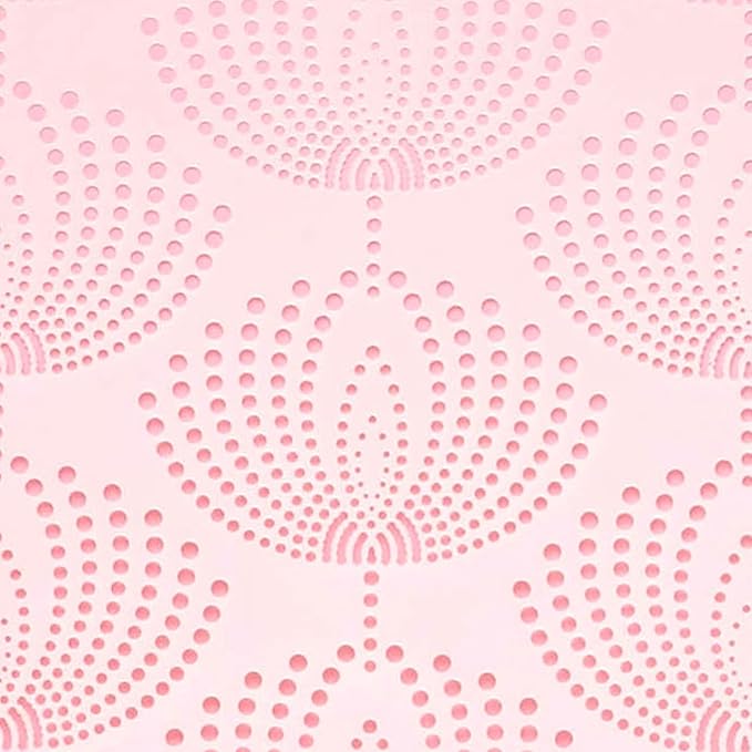 Cake Decorating Stencil for Tall Buttercream Cake, Royal Icing, Ganache, Paint, Airbrush (QUILLON)