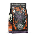Bones Coffee Company Jacked 'O' Lantern, Pumpkin Spice Flavored Coffee, Medium Roast Low Acid Arabica Beans Compatible with Auto drip and French Press Coffee Maker, 12 Oz Ground