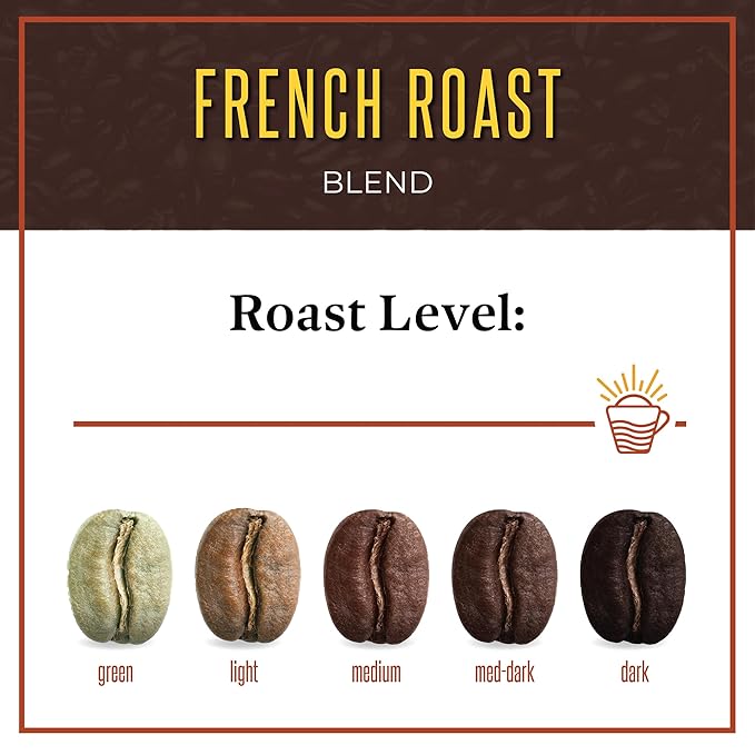 San Diego Coffee French Roast, Dark Roast, Whole Bean Coffee, 5-Pound Bag Café en grano tostado
