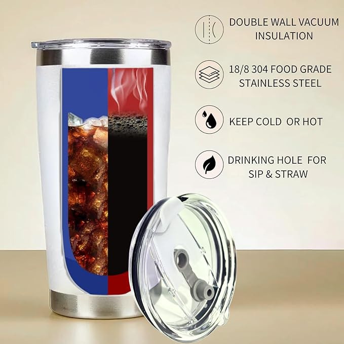 Birthday Gifts for Mom - 20 oz Stainless Steel Insulated Coffee Tumbler with Lid - Mom Birthday Gifts from Daughter Son, Mothers in Law, Mama, Grandma Gift Ideas, Tumblers for Women