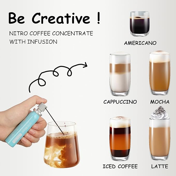 Coffee to the Moo Nitro Cold Brew Coffee Concentrate Combo Pack - KETO & Mushroom Coffee | Instant Iced or Hot | Pocket/Purse Sized, Travel & Gifts Friendly | Makes 12 Cups
