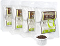 Perfect Pod EZ-Cup Disposable Paper Filters with Patented Lid Design for Reusable Coffee Pods - 4 Pack (200 Filters)