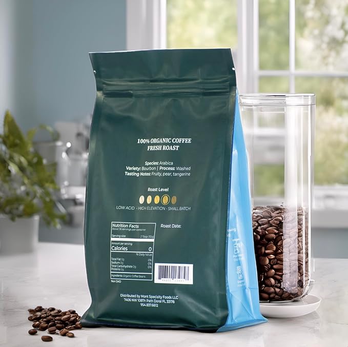 Mont Coffee - Pichincha Region | Latitude 0.0'00" | Specialty Single Origin Ecuadorian Arabica Coffee | Deluxe | Fresh Roast | Sourced Directly from Our Farms