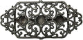 Sungmor Heavy Duty Cast Iron Teapot Dish Warmer Stable Holder for Tealight Stand | Tealight Warmer Decorative Stove for Villa Yard Balcony-Flower Shape