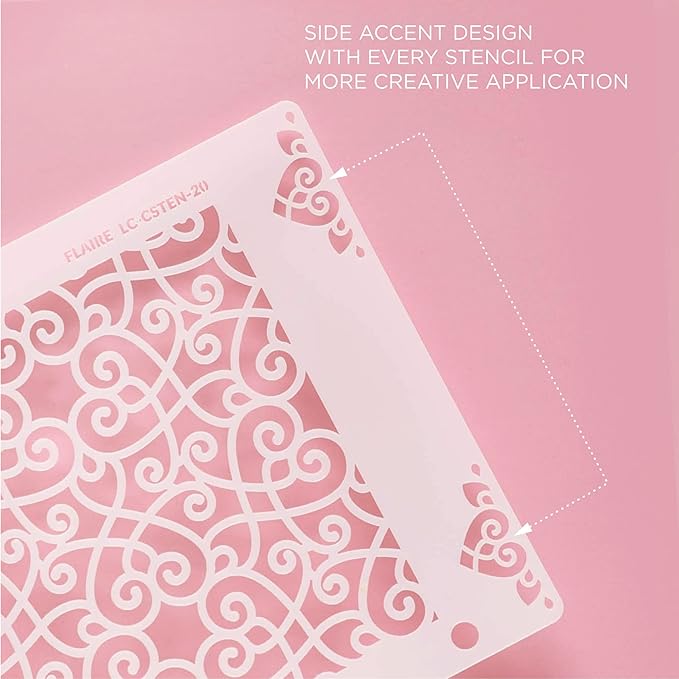 Cookie and Cupcake Stencil (VORRA)