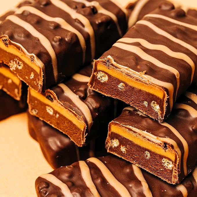 WonderSlim Meal Replacement Protein Bar, Caramel Cocoa, 15g Protein, 20 Vitamins & Minerals, Gluten Free (7ct)