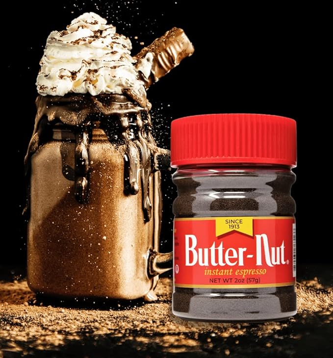 Butter-Nut Instant Espresso Coffee, 2 Ounce (Pack of 6)