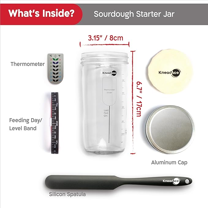 The Ultimate Sourdough Starter and Scoring Kit: Elevate Your Baking with KneadAce