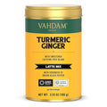 VAHDAM, Golden Milk Powder/Turmeric Ginger Latte Mix (100g, 40 Cups) Caffeine-Free | Powerful Curcumin, Turmeric Powder & Ginger | Brew Hot/Iced Tea