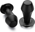 Normcore 49.7mm Coffee Tamper V4 - Spring-loaded Tamper - Barista Tools - Espresso Tamper with Mat For ROK Espresso Maker - Flat Base