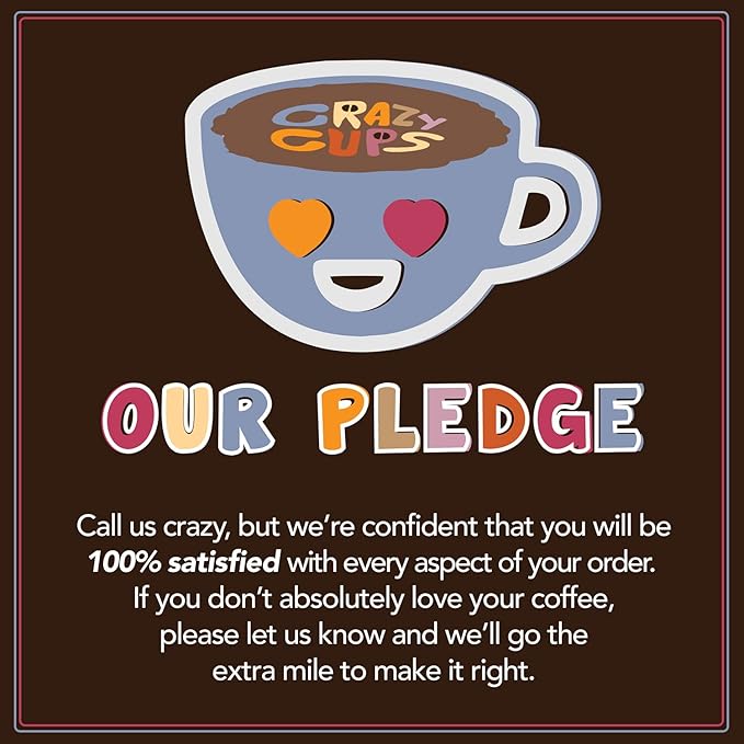 Crazy Cups Medium Roast Chocolate Coffee Lovers Coffee Pods Variety Pack, 24 Count