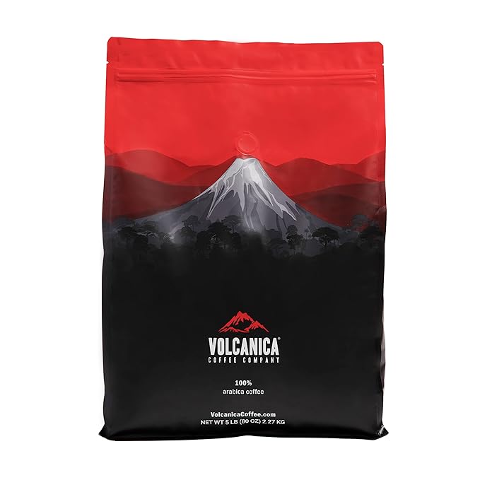 Brazil Decaf Coffee, Bracosta Estate, Whole Bean, Swiss Water Processed, Fresh Roasted, 5 lbs