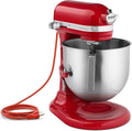KitchenAid KSM8990ER 8-Quart Commercial Countertop Mixer, 10-Speed, Gear-Driven, Empire Red