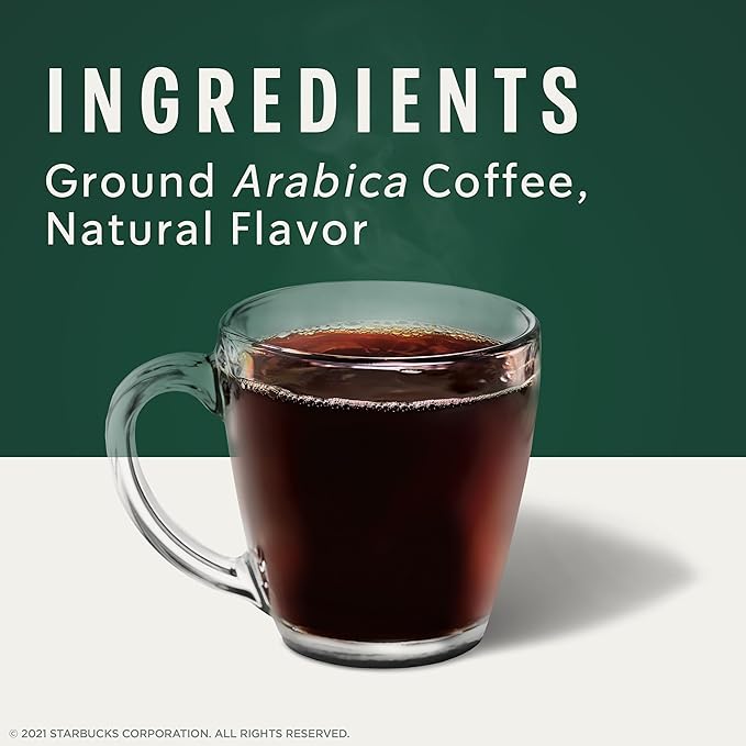 Starbucks K-Cup Coffee Pods, Toasted Graham Flavored Coffee, Naturally Flavored, 100% Arabica, 6 boxes (60 pods total)