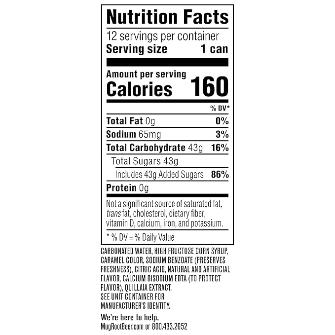 Mug Root Beer, 12 Fl Oz Cans (Pack of 12)