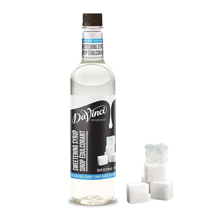 DaVinci Gourmet Sugar-Free Sweetener Syrup, 25.4 Fluid Ounces (Pack of 1)