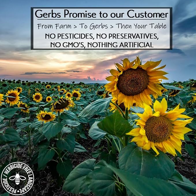 Gerbs Ground Sunflower Seed Meal, 2 LBS - Top 14 Food Allergy Free & NON GMO - Vegan & Keto Safe – Cold Milled Full Oil Seed Protein Powder
