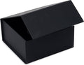 Prime Line Packaging Christmas Gift Boxes, Holiday Gift Boxes with Lids for Presents, Mini Black Gift Box for Small Business, Birthdays, Weddings, Jewelry Storage, Bulk, 6x6x3, 15 Pack