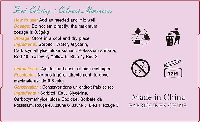 Food Coloring Gel - Vibrant Color Gel Food Coloring for Cake Decorating, Baking, Easter Egg, Icing - Tasteless Food Color Dye for Fondant, Cooking, Slime, Airbrush (Blue, 5.3oz)