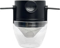 Stainless Steel Pour Over Coffee Dripper with Food-Grade PP Cup – Foldable, Reusable Filter for 1–2 Cups – Paperless, Portable & Easy to Clean – Perfect for Travel Camping Office