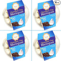 4 Pack Krunchy Melts Original Meringue Cookies | Chocolate Chip Flavor 4-Pack | Only 90 Calories Per Serving | Low Fat, Gluten Free, Dairy Free (4 Oz)