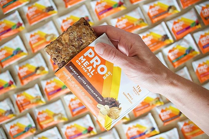 PROBAR - Meal Bar 12 Flavor Variety Pack - Natural Energy, Non-GMO, Gluten-Free, Plant-Based, Whole-Food Ingredients, 3 Ounce Bars (Pack of 12) - Flavors May Vary