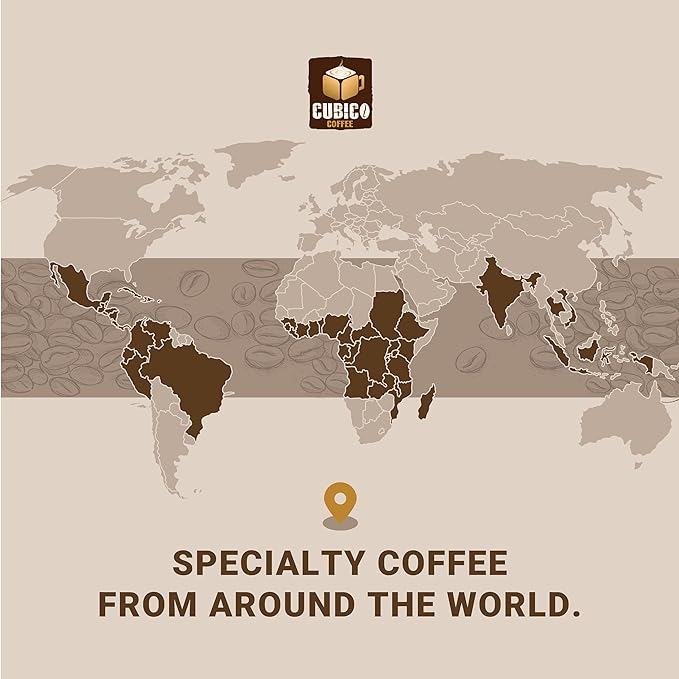 Rwandan Coffee, Whole Bean Coffee, Premium Rwanda Kopakaki Single Origin Fresh Roasted Coffee Beans | Cubico Coffee | 12 Ounce Bag