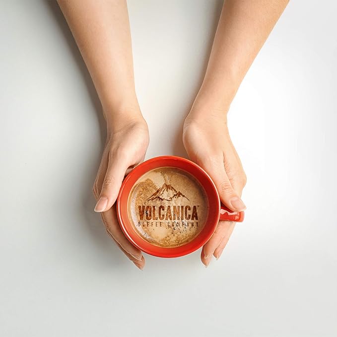 VOLCANICA COFFEE COMPANY Sulawesi Reserve Coffee, Dark Roast, Celebes Kalossi, Whole Bean, Fresh Roasted, 16-ounce