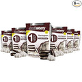 Don't Worry Low Calorie Meringue Cookies - 6 Pack - Cookies & Cream, Just 1 Calorie per Piece | Low Sugar Candy, Gluten Free, Protein Snacks | Keto Friendly and Healthy Snacks for Adults