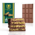 CARIANS Dubai Chocolate with Pistachio and Kunafa, Luxury Assorted Individually Wrapped Chocolate Bar with Pistachio, Great for Gift Giving, Anniversary, Thanksgiving, Christmas