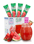 Klass Aguas Frescas | Drink Mix Strawberry Watermelon | Sugar Free! (40 Count Powder Stick Packs)