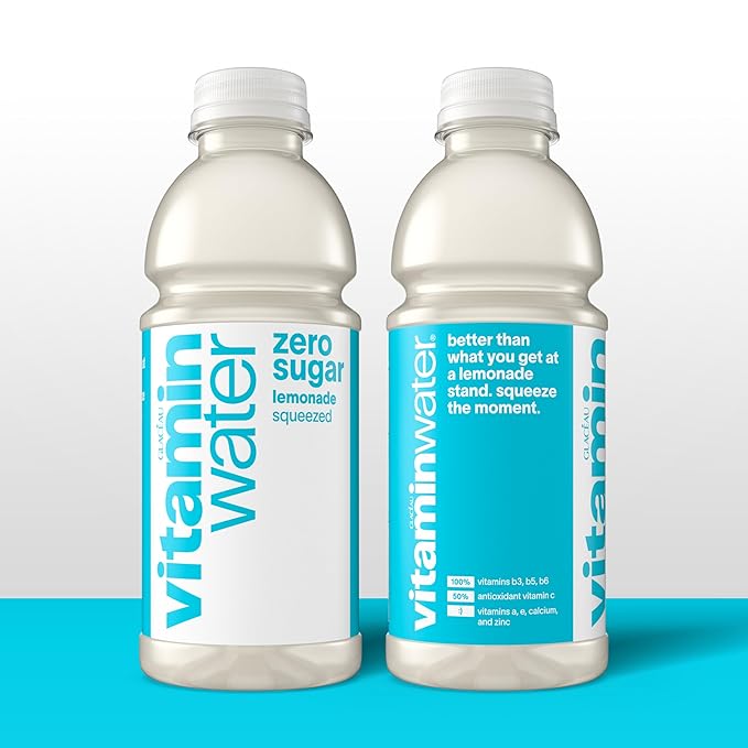 vitaminwater zero variety pack nutrient enhanced water w/ vitamins, 20 fl oz, 12 Pack