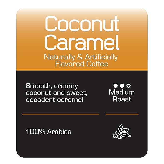 Roast Ridge Whole Bean Coffee, Medium Roast, Coconut Caramel, 2 lb.