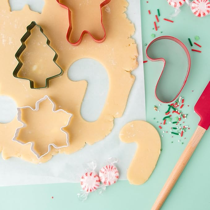 Sweets Indeed Frosting Kit plus Sprinkles Frosting Tubes nozzles 11.71 ounces Perfect for baking and cookie decoarting (Holiday Cookie Cutter Set)