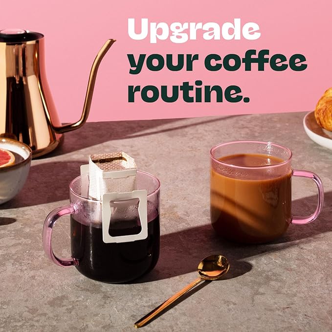 Copper Cow Premium Pour Over Single-Serve Vietnamese Coffee | Classic Black | Includes 8 coffees