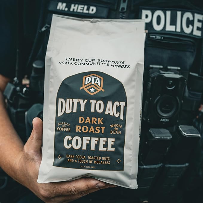 Duty to Act Dark Roast Whole Coffee Beans, 2 lbs (Pack of 3)