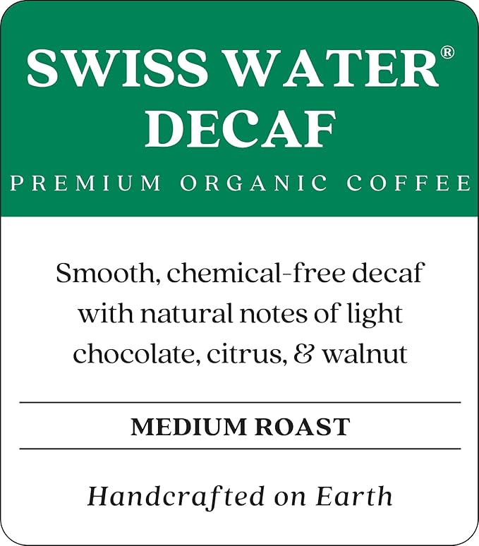 Copper Moon Ground Coffee, Medium Roast, Swiss Water Decaf Blend, 3 Bags 12 oz. Each