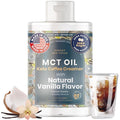 MCT Oil Blend – Vanilla | Keto-Friendly Liquid for Energy & Focus | Dairy-Free, Sugar-Free, Gluten-Free, Vegan | 30 Servings