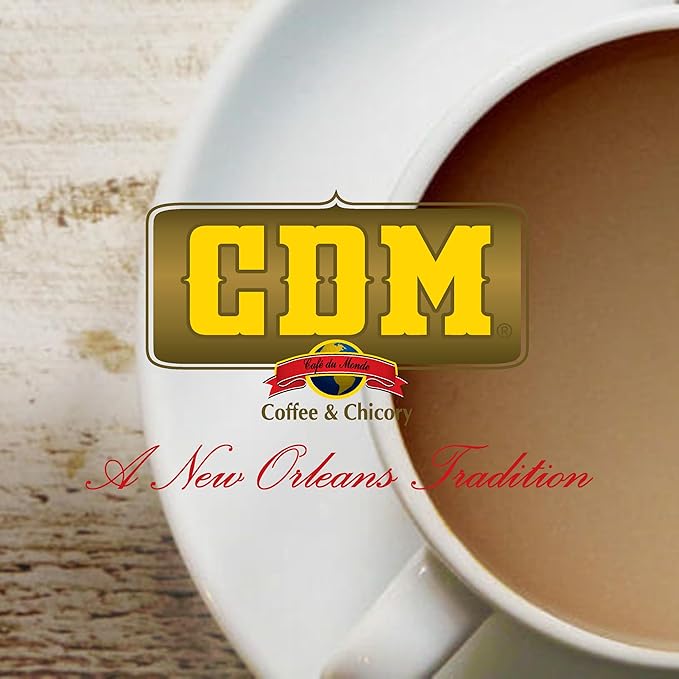 CDM Ground Coffee & Chicory Automatic Drip, 13oz Bag (Pack of 4)