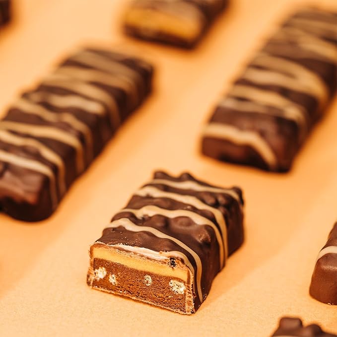 WonderSlim Meal Replacement Protein Bar, Caramel Cocoa, 15g Protein, 20 Vitamins & Minerals, Gluten Free (7ct)