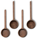 Wooden Coffee Scoop Small Long Handle Measuring Scoop for Jars and Containers