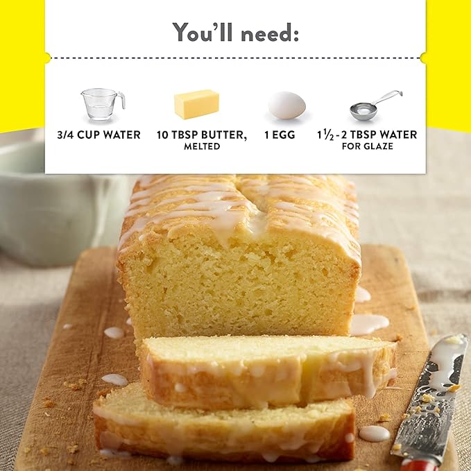 Krusteaz Meyer Lemon Pound Cake Mix (16.5 Ounce (Pack of 4))