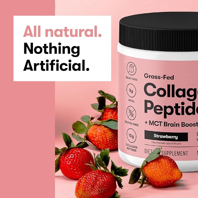 Perfect Keto Collagen Peptides Protein Powder with MCT Oil, Hydrolyzed Collagen, Type I & III Supplement, Gluten Free, Grass Fed, Low Carb, Keto Coffee Creamer, Collagen for Women & Men, Chocolate