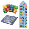 Tea Advent Calendar 2025 by Acorus – 8 Christmasy flavors – 24 tea bags For The Christmas Countdown – Gift Idea For Festive Winter Period
