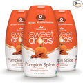 SweetLeaf Sweet Drops - Flavored Stevia Liquid Sweetener, Stevia Extract, Zero Calories, Gluten Free, Keto Friendly, Non GMO, Natural Flavor, Sugar Alternative - Pumpkin Spice, 1.7 Fl Oz (Pack of 3)
