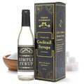Liquid Alchemist Simple Syrup for Cocktails - Real Ingredients Make our Simple Sugar Syrup the Perfect Old Fashioned Mix - Our Drink Mix is Non-GMO Gluten Free & Vegan (12 oz)