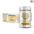 Fever-Tree Refreshingly Light Tonic Water - Premium Quality Mixer - Refreshing Beverage for Cocktails & Mocktails. Naturally Sourced Ingredients, No Artificial Sweeteners or Colors - 5.1 Fl Oz Cans - Pack of 24