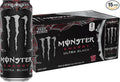Monster Energy Ultra Black, Sugar Free Energy Drink, 16 Ounce (Pack of 15)