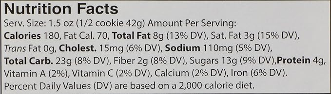 Gluten-Free Prairie Hunger Buster Cookie, Certified Gluten Free Purity Protocol, 3 Ounces (Pack of 12)